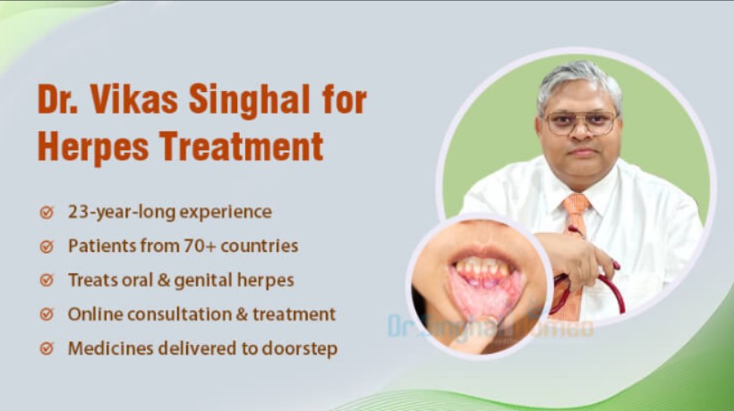 Dr. Vikas Singhal for Herpes Treatment
