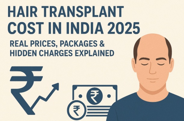 Hair Transplant Cost in India 2025: Real Prices, Packages & Hidden Charges Explained