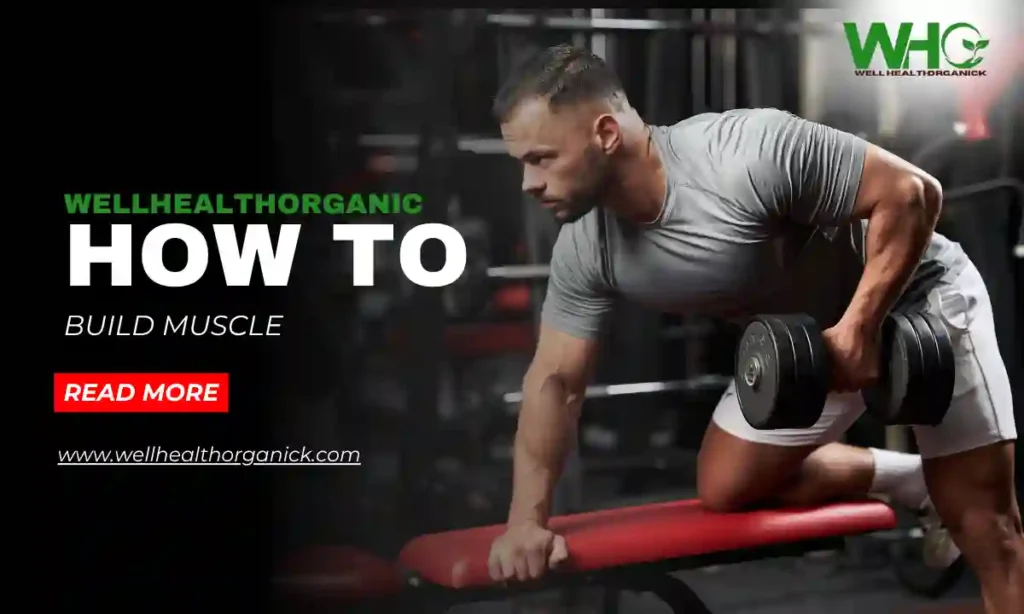 WellHealthOrganic How to Build Muscle